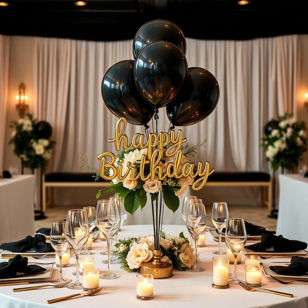 Luxury balloon décor by Simone's Creations DMV